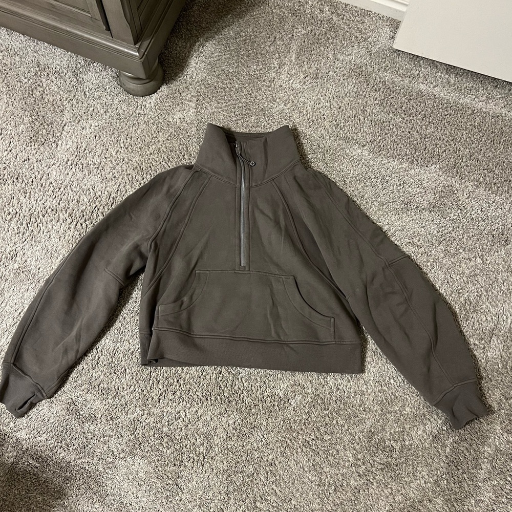 Lululemon Scuba Half Zip Funnel Neck
